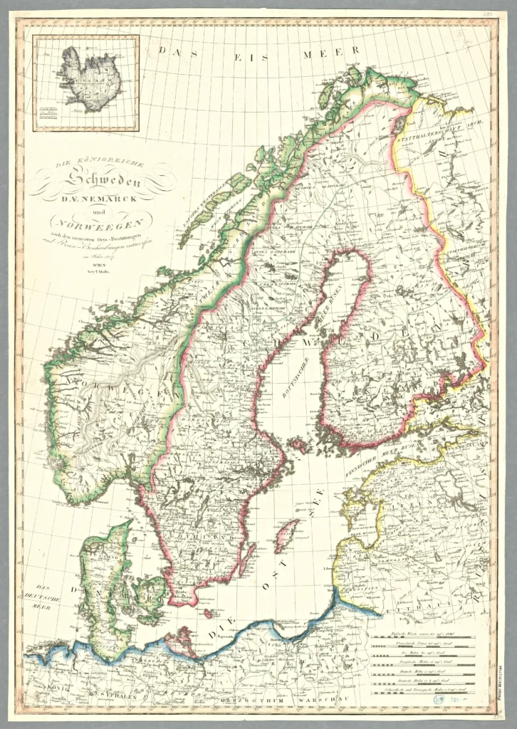 "Ruotsin, Tanskan ja Norjan kuningaskunnat" (1807)