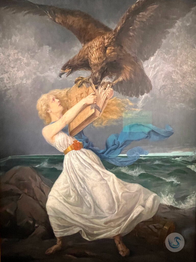 Edvard Iston maalaus "Hyökkäys"