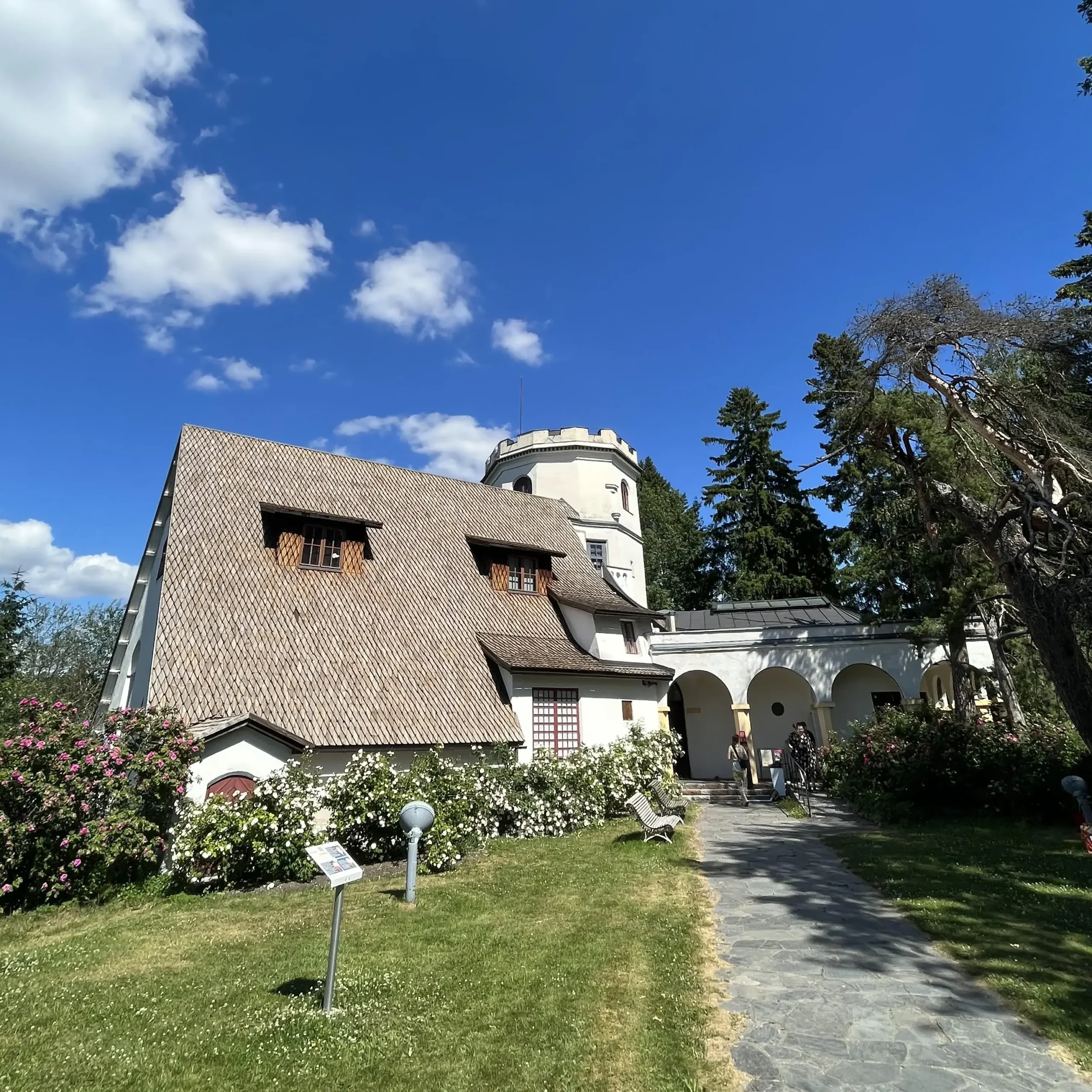 Tarvaspää, Espoo. Entinen koti, nykyinen museo. 07/2023