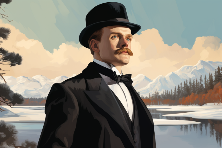 Herrasmies 1920-luvulla talvisessa Suomessa