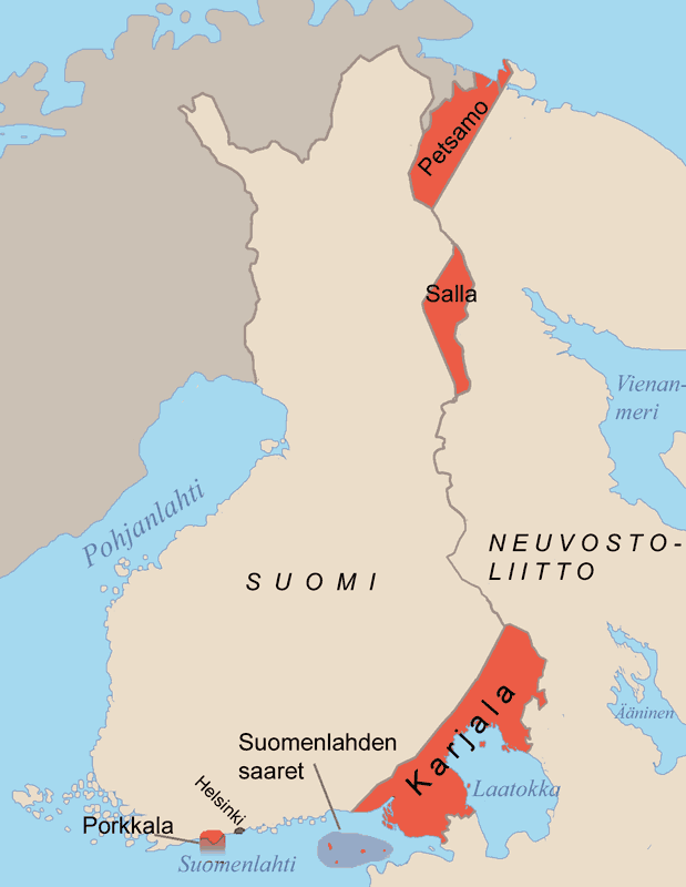 Suomen kartta 1944