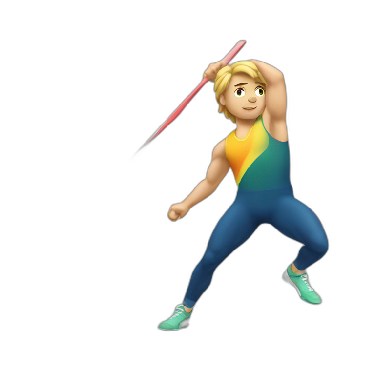 Keihäänheittäjä Oliver Helander
